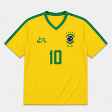 Load image into Gallery viewer, Personalized Brazil Soccer Jersey Custom Name Gift for Fans