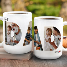 Load image into Gallery viewer, Personalized Photo Mug Custom Gift for Dad | Father's Day