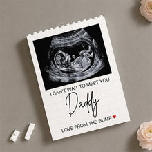 Load image into Gallery viewer, Personalized Baby Scan Building Block Gift for Daddy