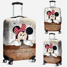 Load image into Gallery viewer, Personalized Mouse Luggage Cover Custom Name Travel Gift