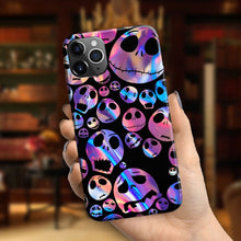 Load image into Gallery viewer, Personalized Nightmare Purple Hologram Phone Case for Halloween Gift