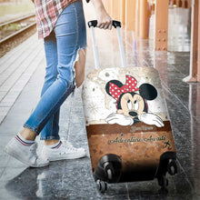 Load image into Gallery viewer, Personalized Mouse Luggage Cover Custom Name Travel Gift