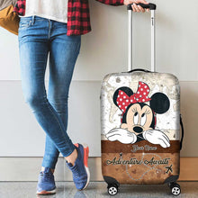 Load image into Gallery viewer, Personalized Mouse Luggage Cover Custom Name Travel Gift
