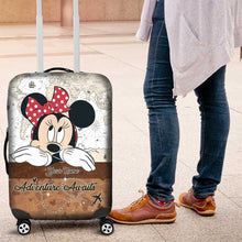 Load image into Gallery viewer, Personalized Mouse Luggage Cover Custom Name Travel Gift