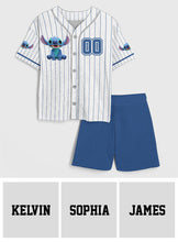 Load image into Gallery viewer, Personalized Kids Baseball Jersey with Ohana Design for Family