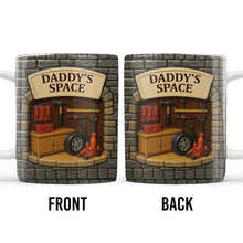Load image into Gallery viewer, Personalized Garage Workshop Mug Custom Name Gift for Dad
