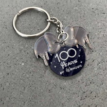 Load image into Gallery viewer, Personalized 100 Years of Wonder Wood Keychain Custom Gift
