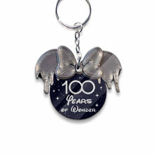 Load image into Gallery viewer, Personalized 100 Years of Wonder Wood Keychain Custom Gift

