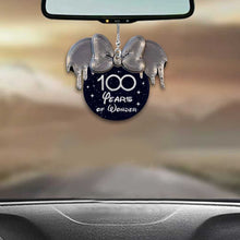 Load image into Gallery viewer, Personalized 100 Years of Wonder Mouse Car Ornament Custom Gift
