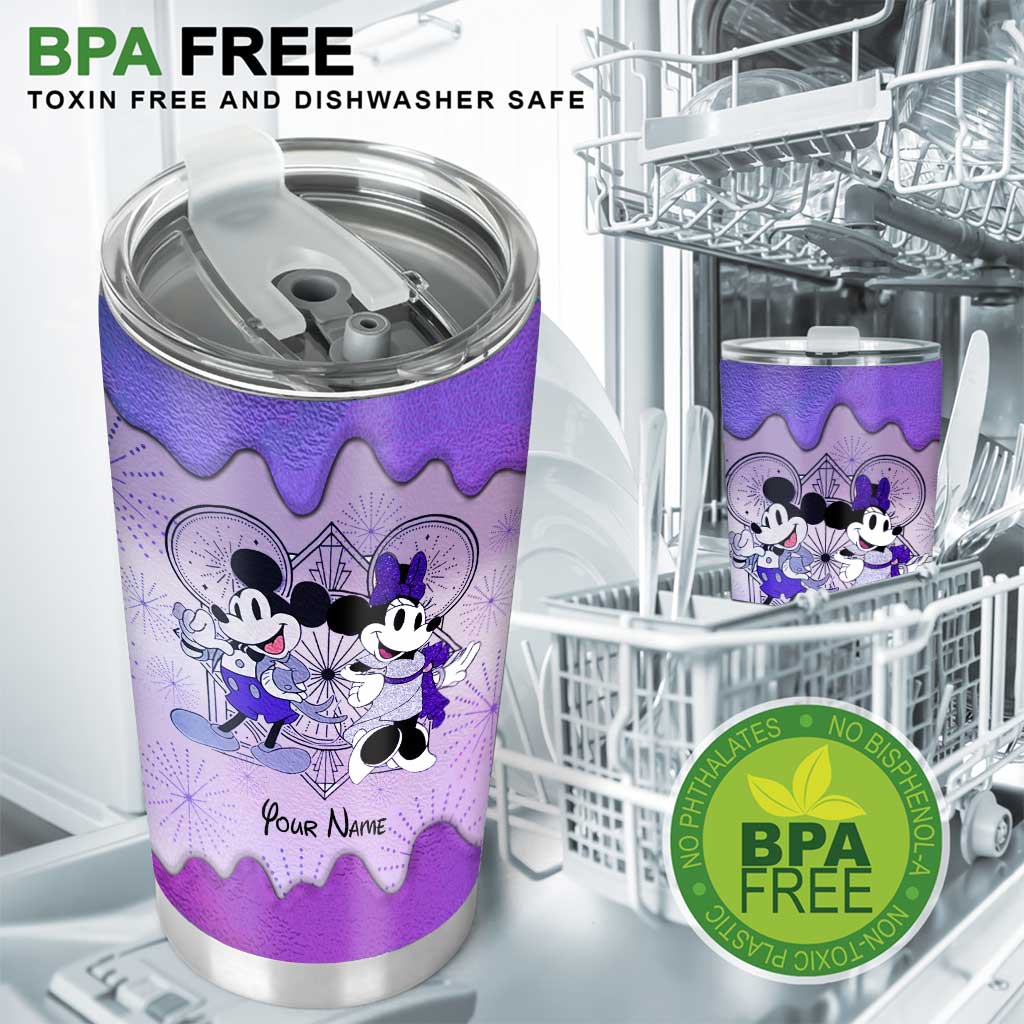 Personalized Disney Tumbler 100 Years of Wonder Custom Name Gift