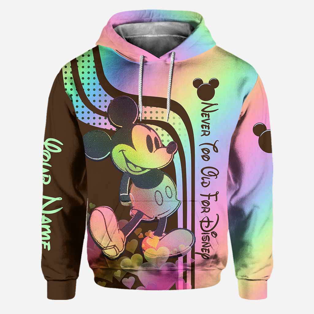 Personalized Mickey Mouse Hoodie and Leggings Gift for Disney Fans