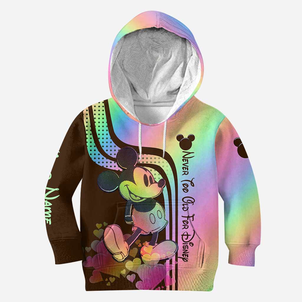 Personalized Mickey Mouse Hoodie and Leggings Gift for Disney Fans