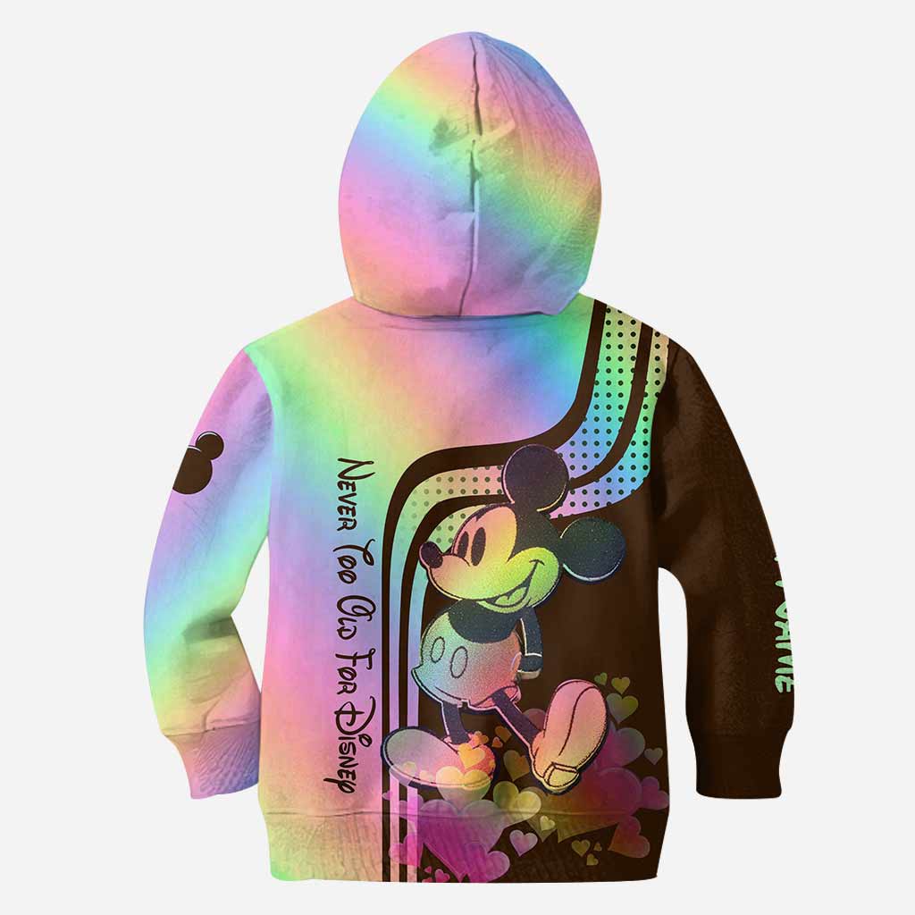 Personalized Mickey Mouse Hoodie and Leggings Gift for Disney Fans