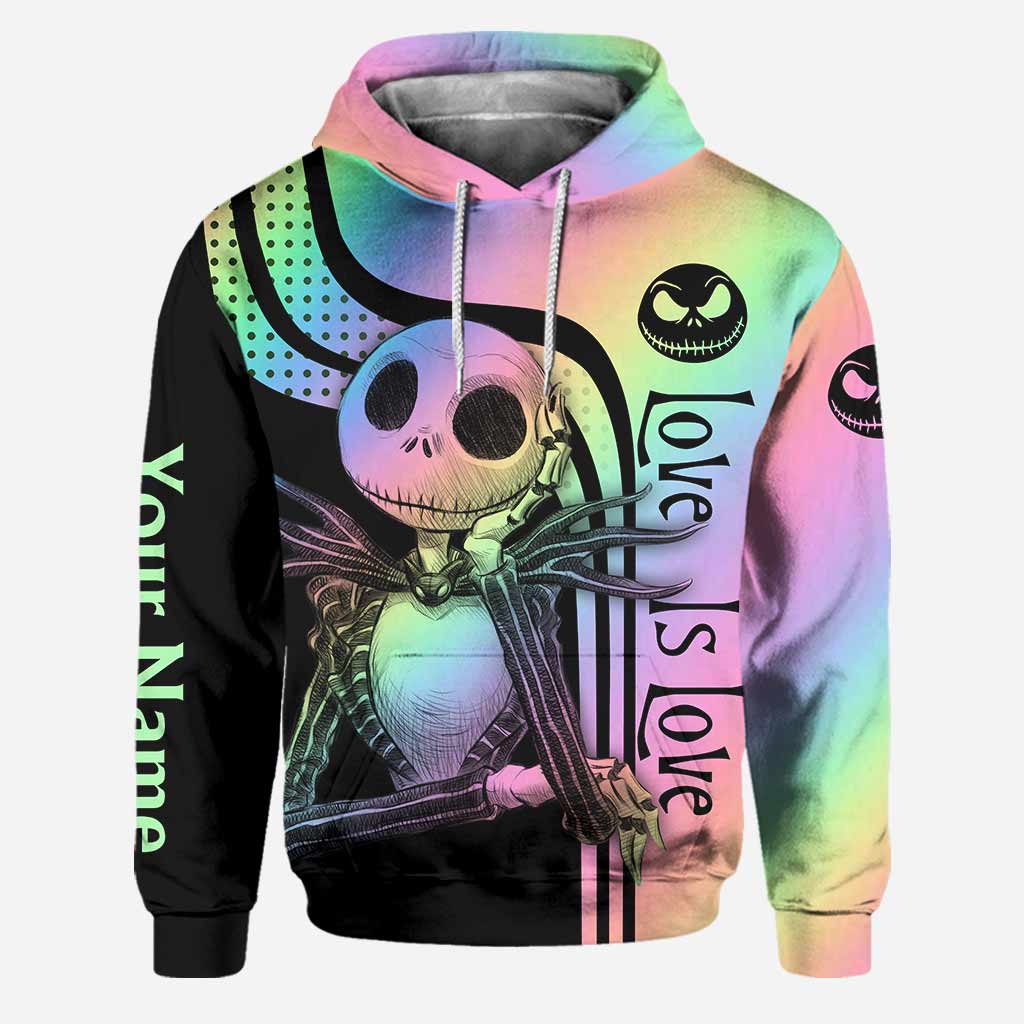 Personalized LGBT Support Hoodie and Leggings Custom Name Gift