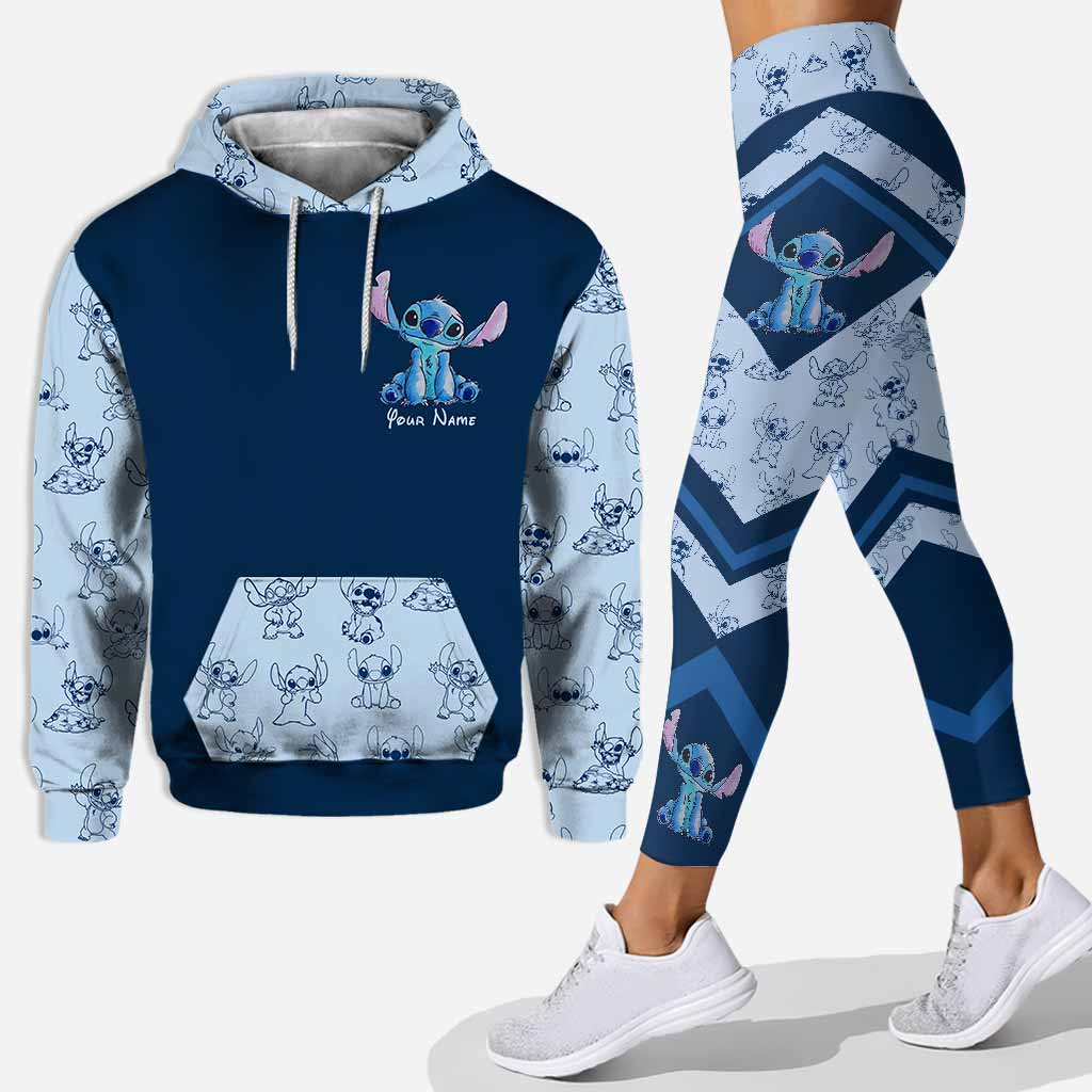 Personalized Hoodie and Leggings Gift for Couples | Custom Name