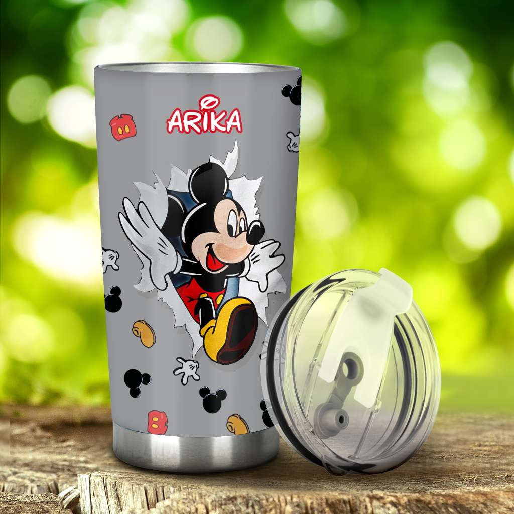 Personalized Disney Tumbler Custom Name Gift for Adults