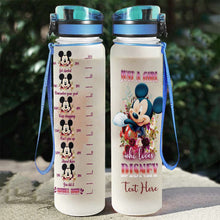Load image into Gallery viewer, Personalized Disney Water Tracker Bottle Custom Name Gift
