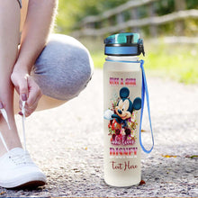 Load image into Gallery viewer, Personalized Disney Water Tracker Bottle Custom Name Gift

