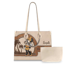 Load image into Gallery viewer, Personalized Leather Handbag for Sea Lovers | Custom Name Gift
