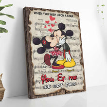 Load image into Gallery viewer, Personalized You &amp; Me Canvas Print Custom Couple Names Gift
