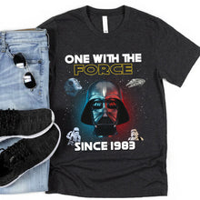 Load image into Gallery viewer, Personalized The Force T-shirt and Hoodie Custom Name Gift
