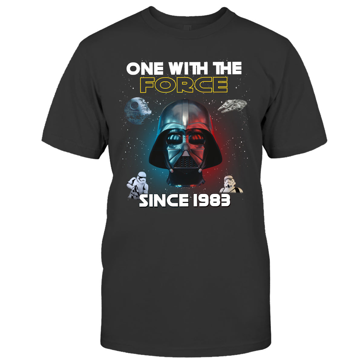 Personalized The Force T-shirt and Hoodie Custom Name Gift