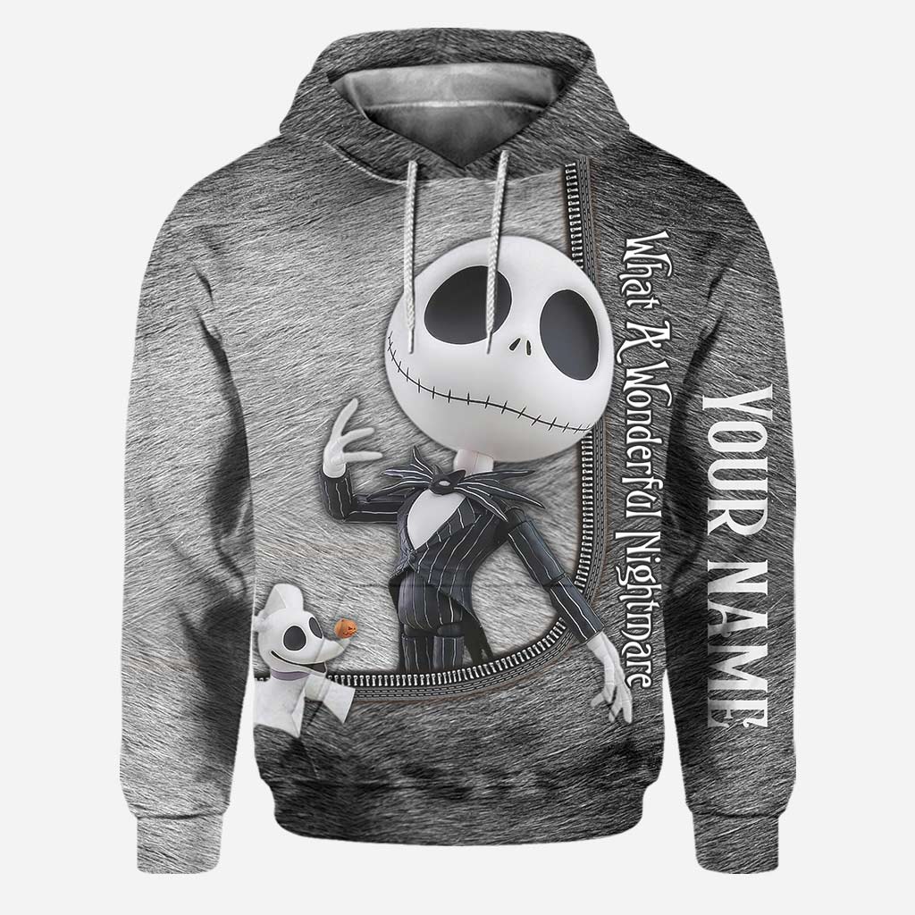 Personalized Nightmare Before Christmas Hoodie & Leggings Set