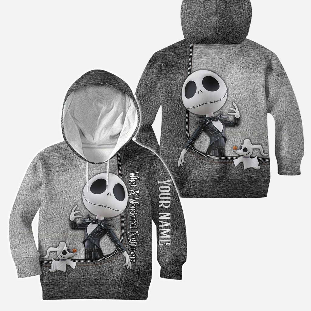 Personalized Nightmare Before Christmas Hoodie & Leggings Set