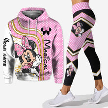 Load image into Gallery viewer, Personalized Mouse Ears Hoodie and Leggings Set Gift for Kids
