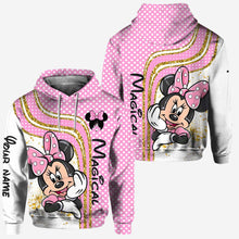 Load image into Gallery viewer, Personalized Mouse Ears Hoodie and Leggings Set Gift for Kids
