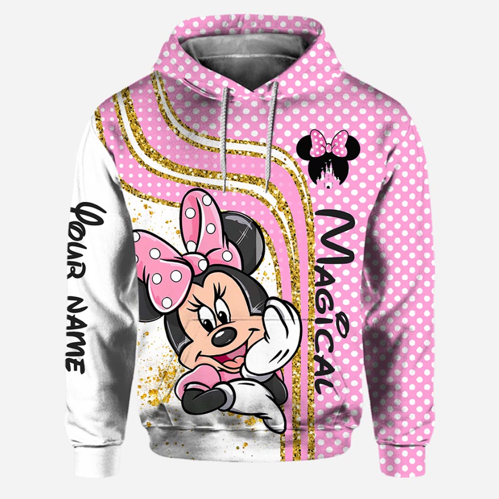 Personalized Mouse Ears Hoodie and Leggings Set Gift for Kids