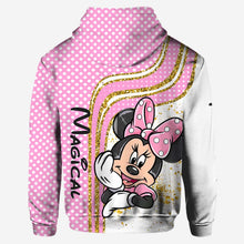 Load image into Gallery viewer, Personalized Mouse Ears Hoodie and Leggings Set Gift for Kids
