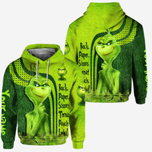 Load image into Gallery viewer, Personalized Grinch Hoodie and Leggings Set for Birthdays &amp; Christmas
