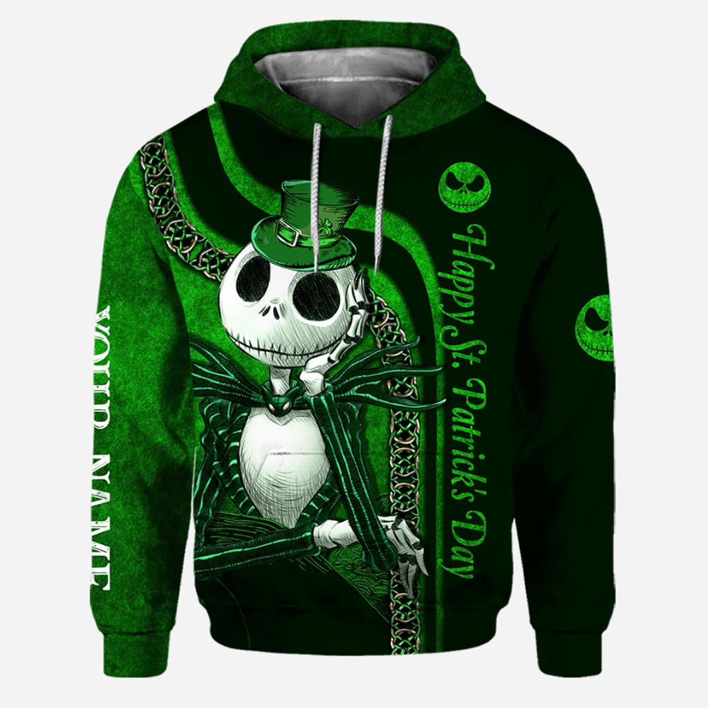 Personalized St. Patrick's Day Hoodie & Leggings Set Custom Name Gift