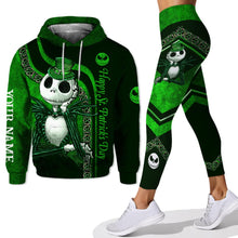 Load image into Gallery viewer, Personalized St. Patrick's Day Hoodie &amp; Leggings Set Custom Name Gift
