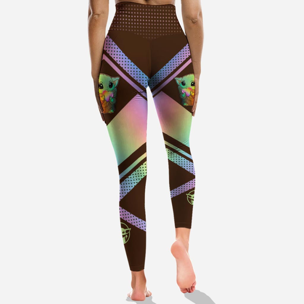 Personalized LGBT Support Hoodie and Leggings Custom Name Gift