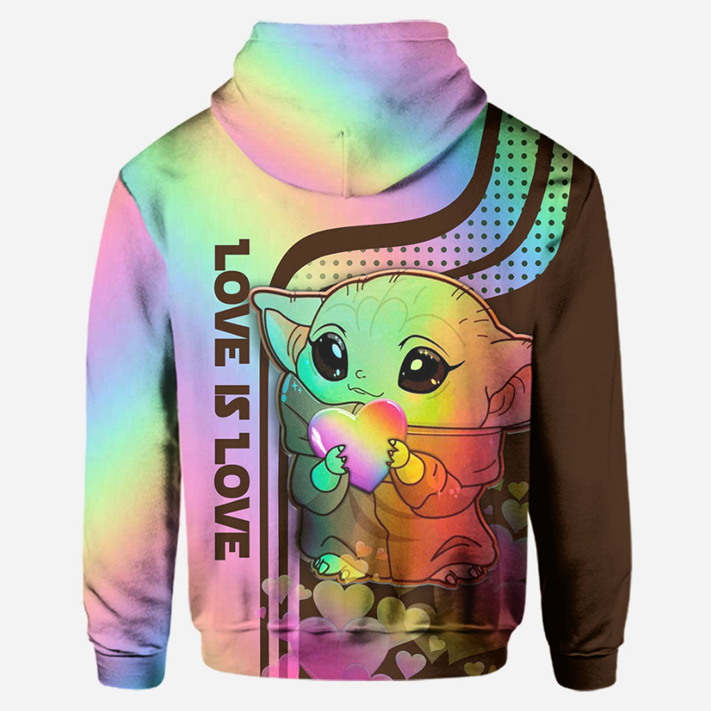 Personalized LGBT Support Hoodie and Leggings Custom Name Gift
