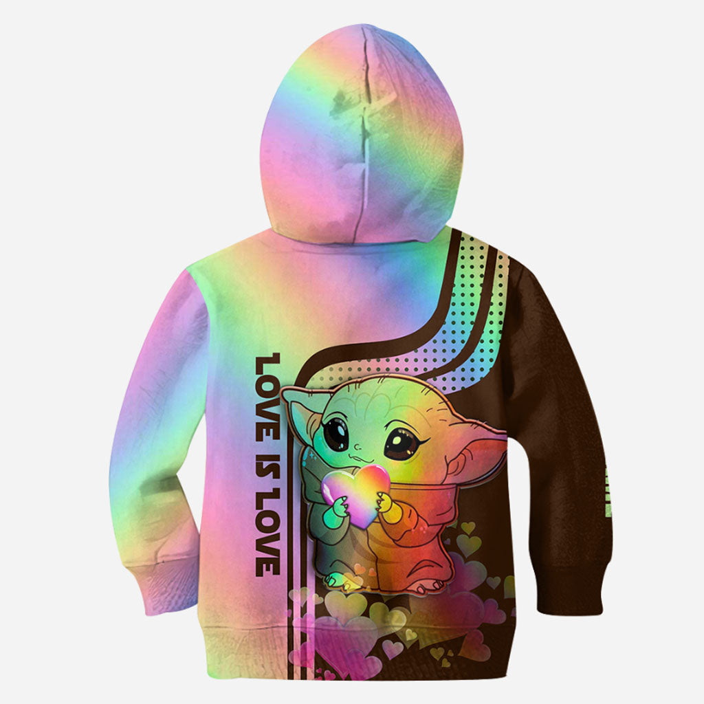 Personalized LGBT Support Hoodie and Leggings Custom Name Gift