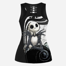 Load image into Gallery viewer, Personalized Hollow Tank Top &amp; Leggings for Halloween | Custom Name Gift

