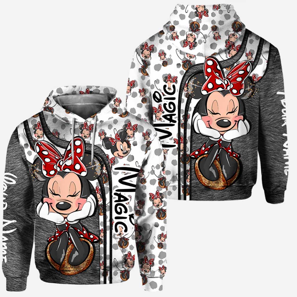 Personalized Mouse Hoodie and Leggings Set Gift for Mom