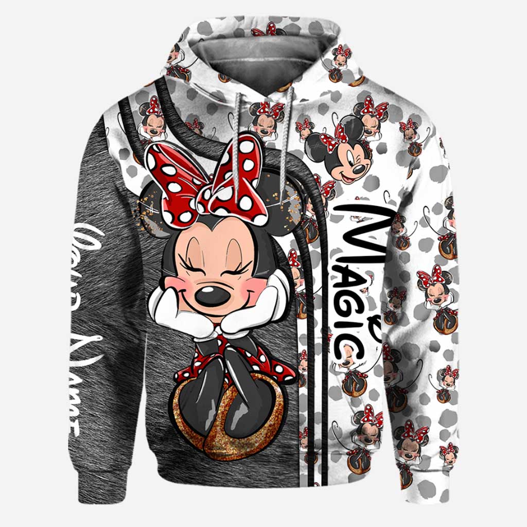 Personalized Mouse Hoodie and Leggings Set Gift for Mom