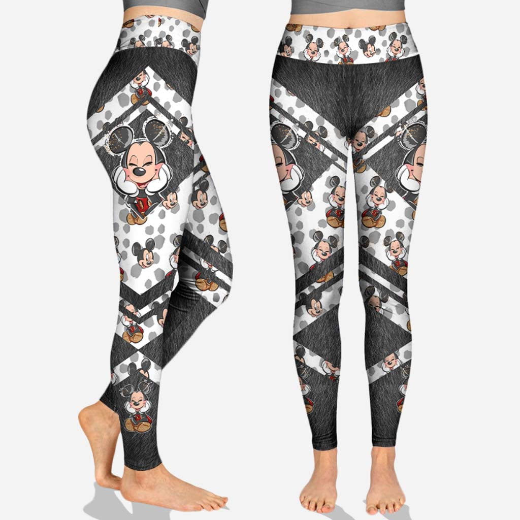 Personalized Disney Mouse Hoodie & Leggings Set Gift for Mom