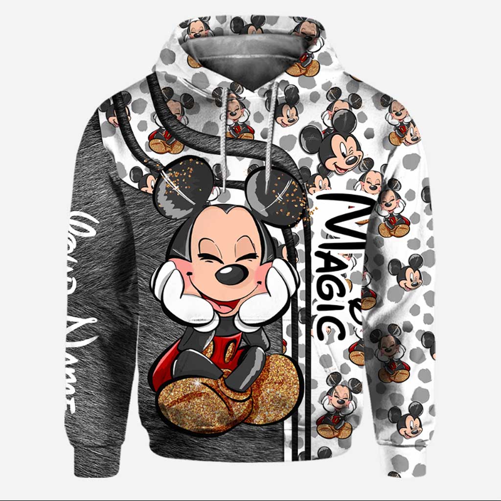 Personalized Disney Mouse Hoodie & Leggings Set Gift for Mom