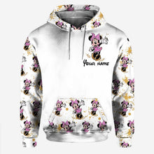 Load image into Gallery viewer, Personalized Mickey Mouse Hoodie and Leggings Set for Kids | Custom Name Gift
