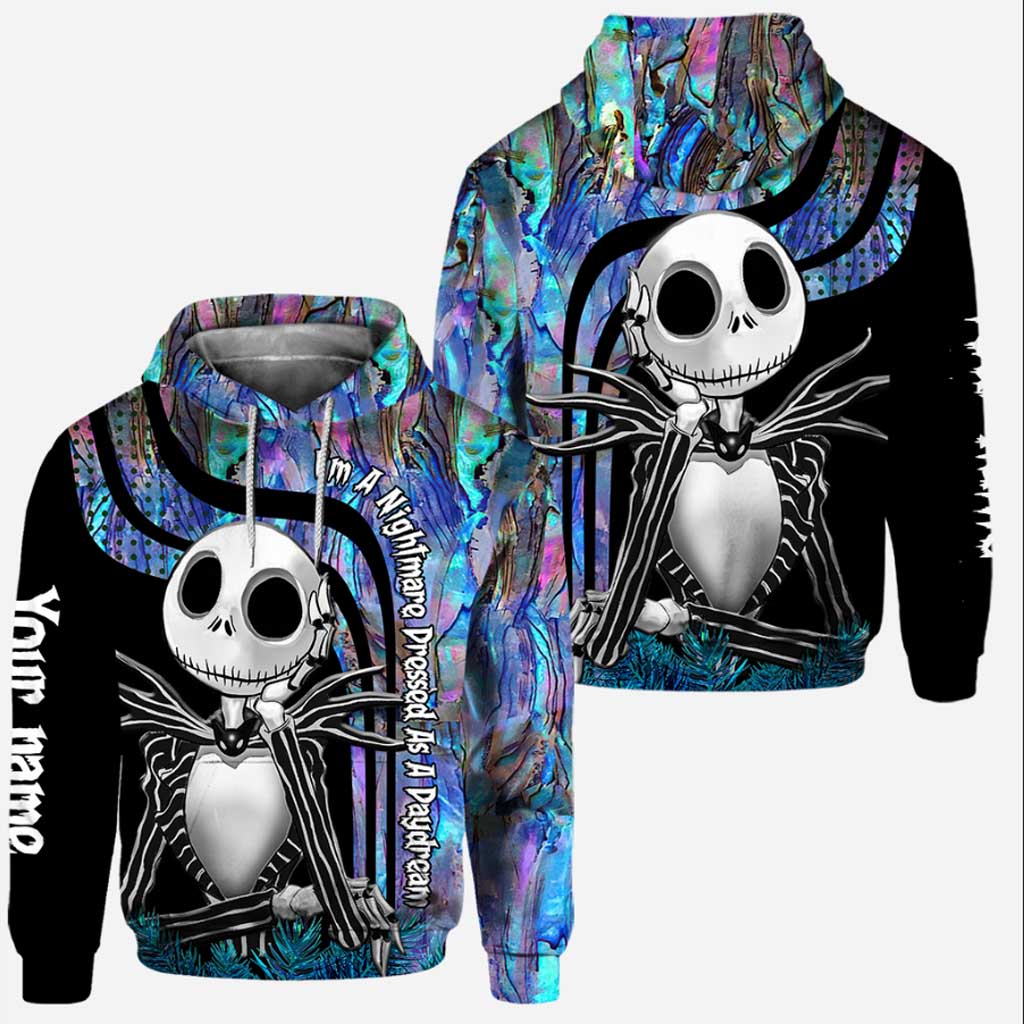 Personalized Hoodie and Leggings Set I'm A Nightmare Gift