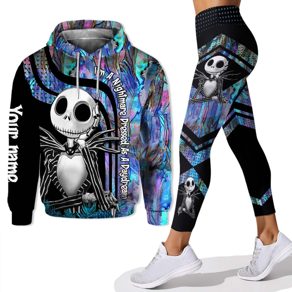 Personalized Hoodie and Leggings Set I'm A Nightmare Gift