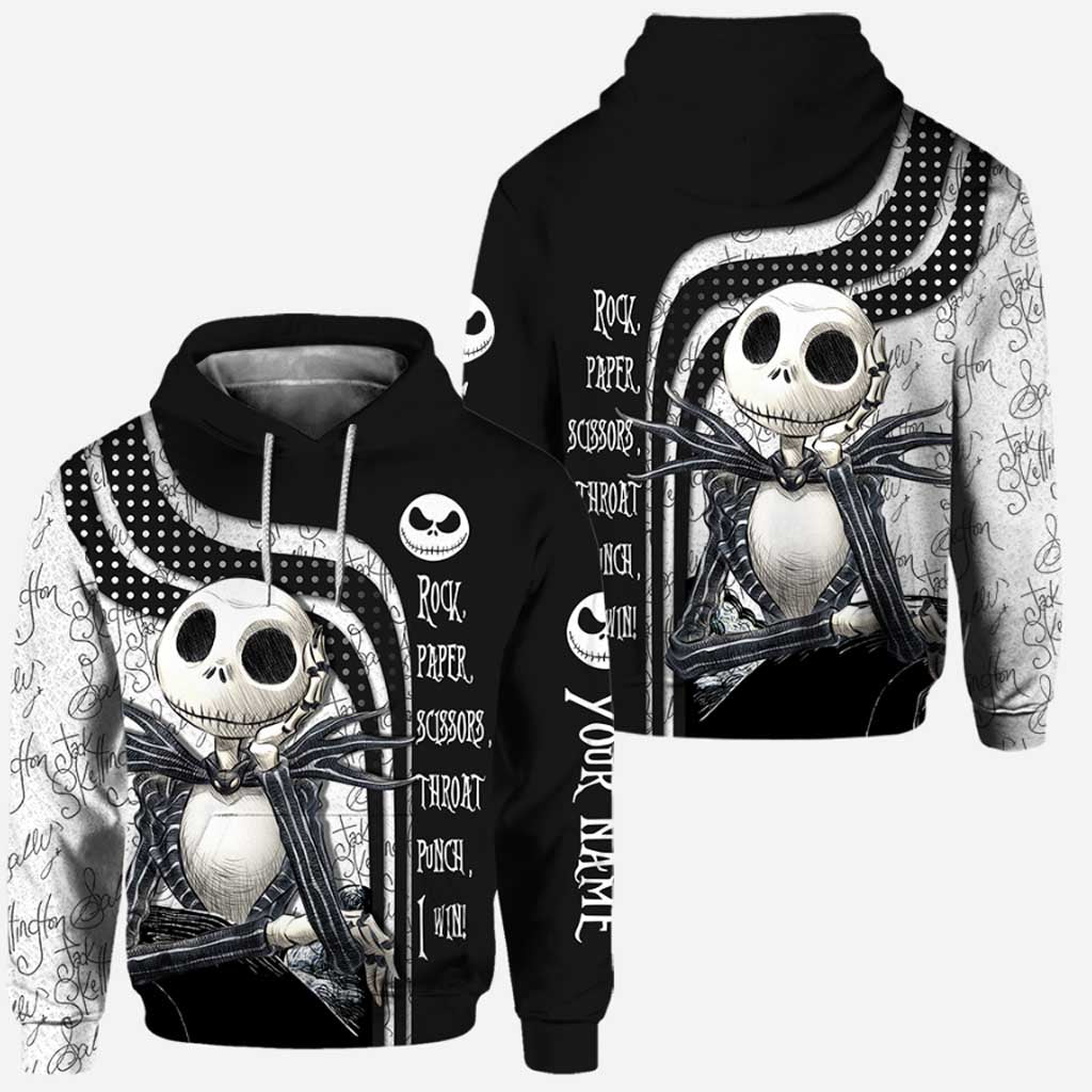 Personalized Nightmare Hoodie & Leggings Set Custom Name Gift for Halloween