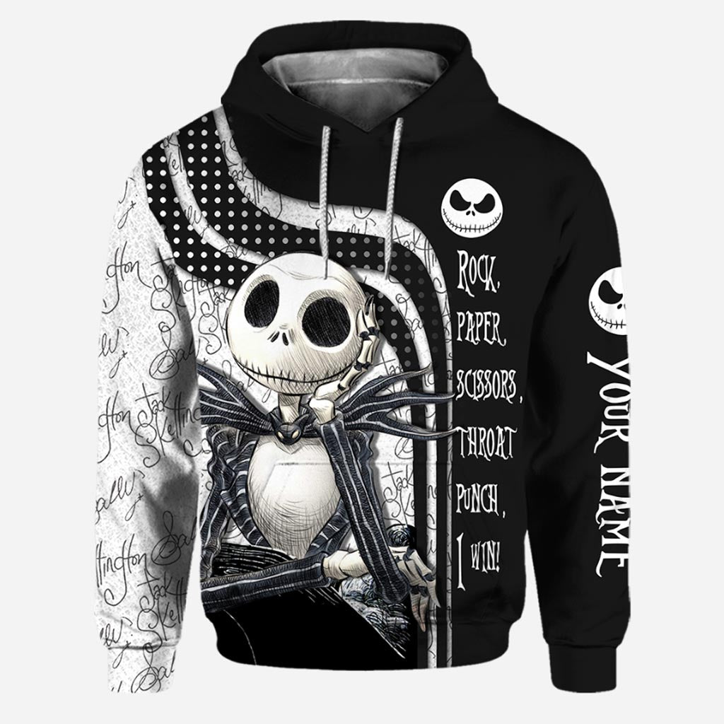 Personalized Nightmare Hoodie & Leggings Set Custom Name Gift for Halloween