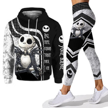 Load image into Gallery viewer, Personalized Nightmare Hoodie &amp; Leggings Set Custom Name Gift for Halloween

