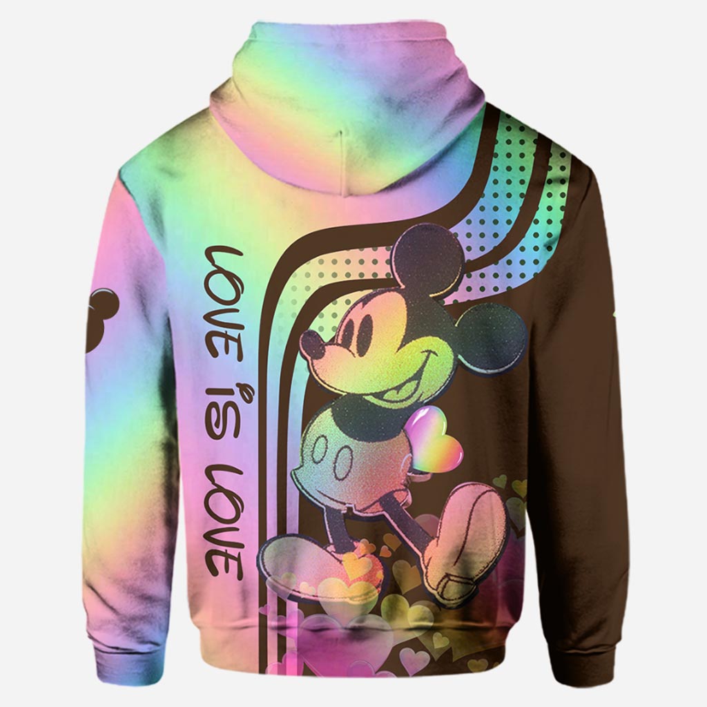 Personalized LGBT Support Hoodie and Leggings Custom Name Gift for Couples